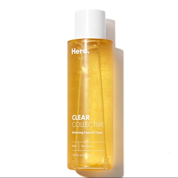 HERO CLEAR COLLECTIVE SERUM TONER DELUXE TRAVEL SIZE 1 OUNCE NWT - Picture 1 of 10